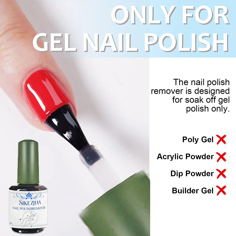 SIKEZHAN Fast Magic Gel Remove - Gel Top Coat recension och pris