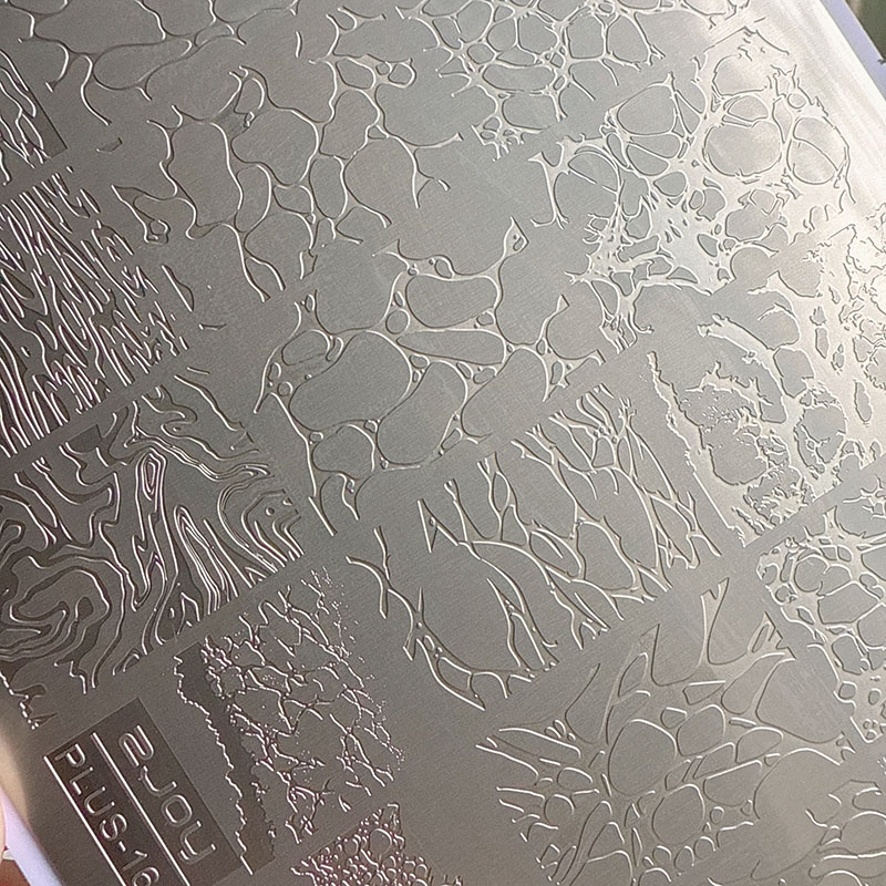 NAIL ART STAMPING PLATES BUBBL - Nail Stamping Plate recension och pris
